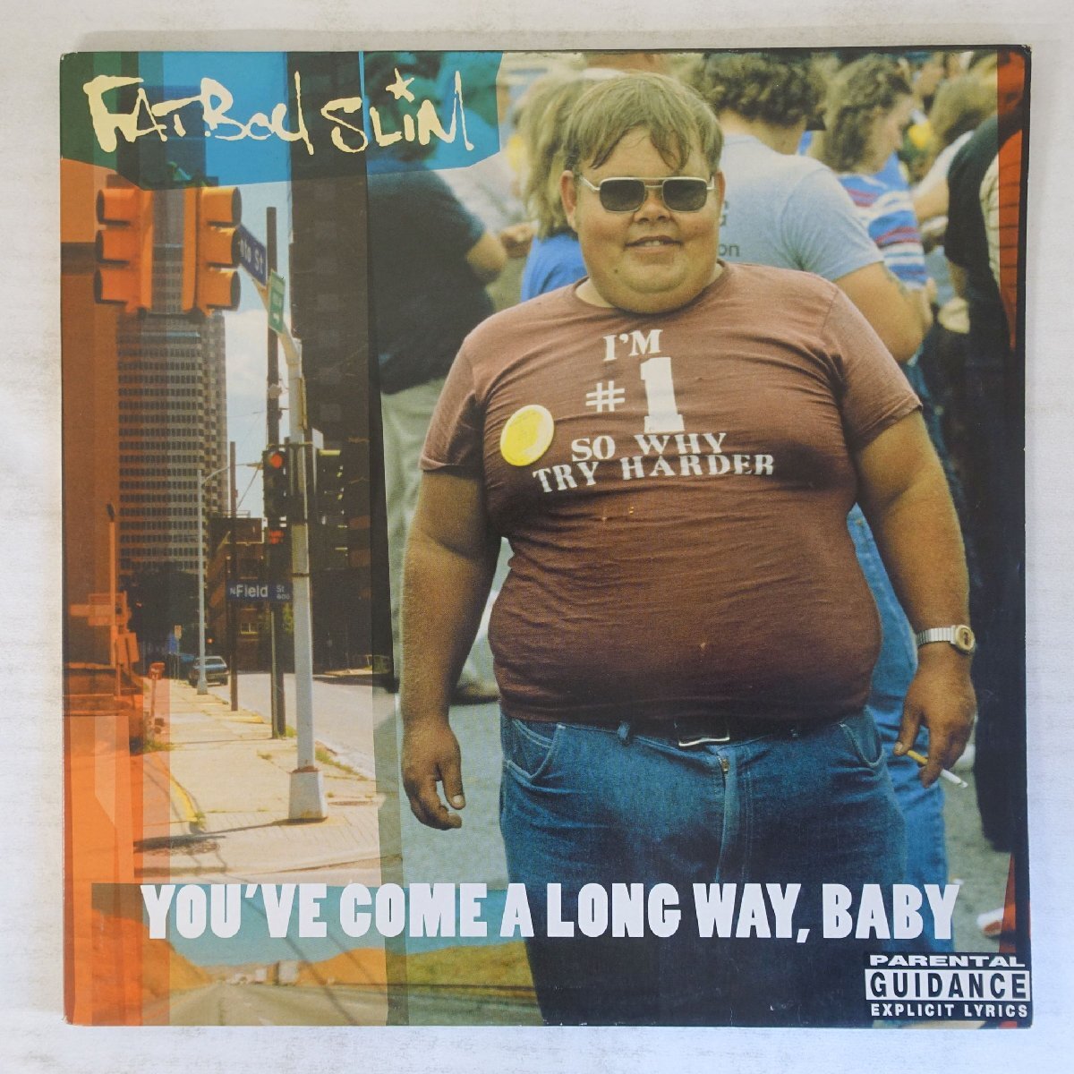 14060143;【Europeオリジナル/2LP/見開き】Fatboy Slim / You've Come A Long Way, Baby拍卖