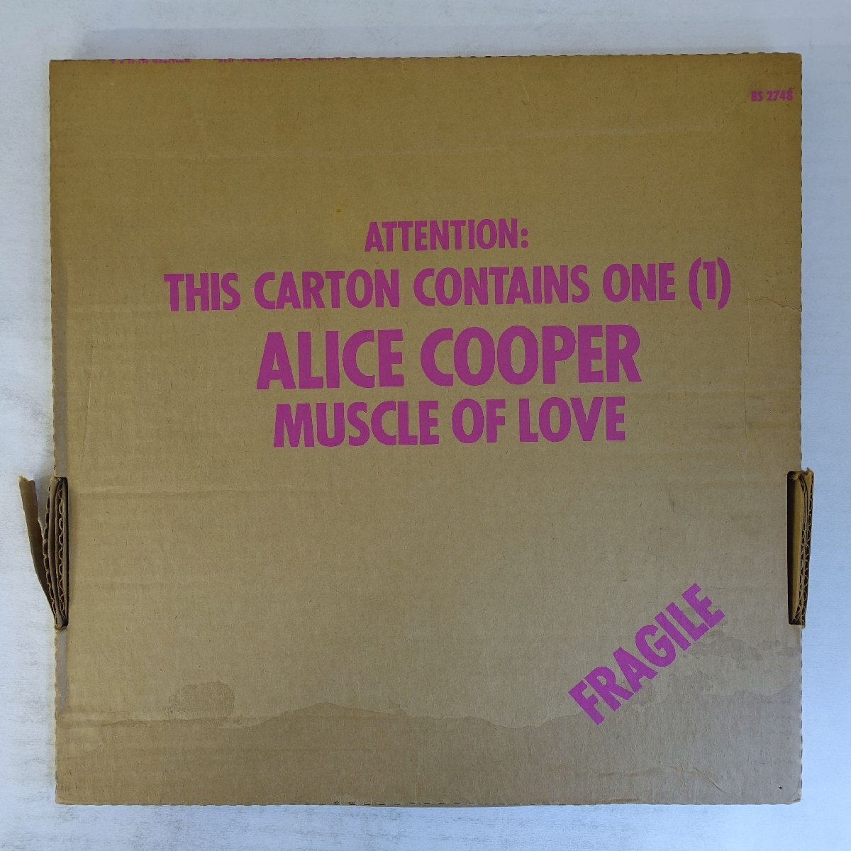 14060260;【ほぼ美盤/US盤/ダンボールジャケ】Alice Cooper / Muscle Of Love拍卖