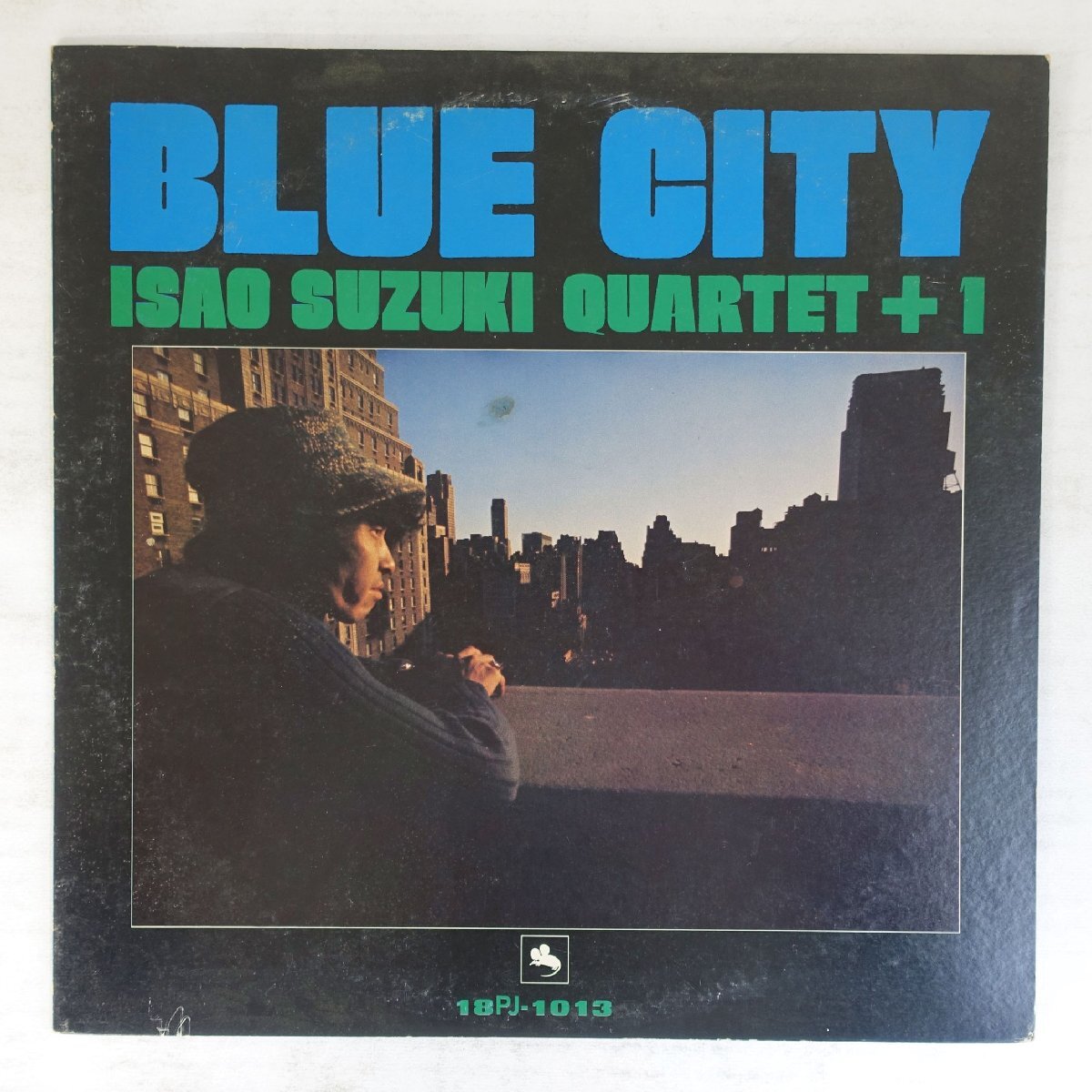 14060278;【美盤/国内盤/three blind mice/和ジャズ】鈴木勲 Isao Suzuki Quartet +1 (菅野邦彦, 渡辺香津美 参加) / Blue City拍卖