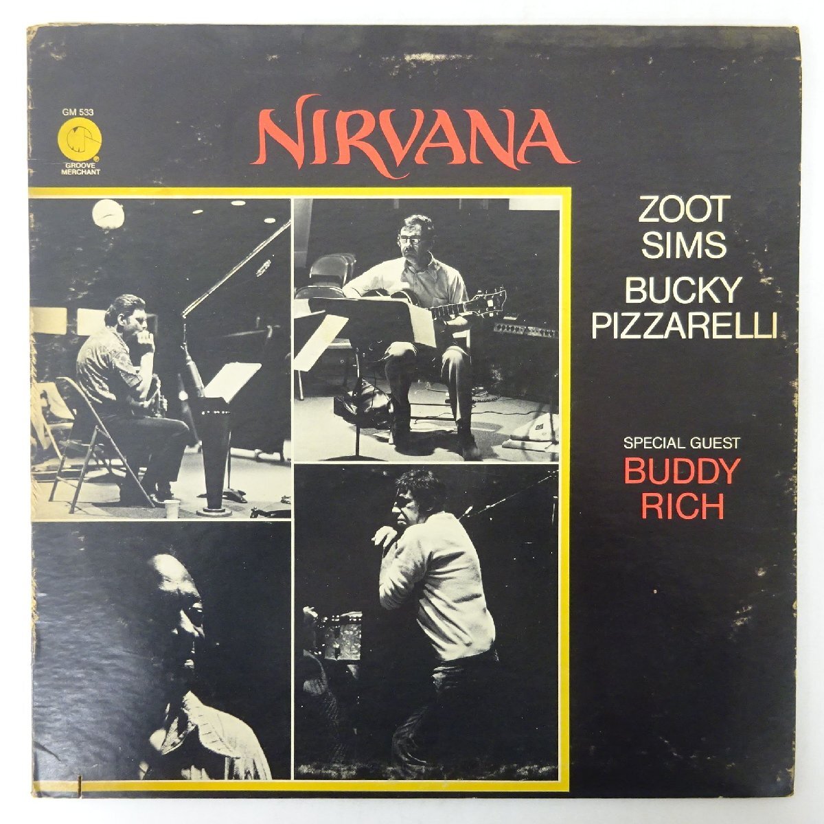 10083642;【US盤/Groove Merchant】Zoot Sims, Bucky Pizzarelli Special Guest Buddy Rich / Nirvana拍卖