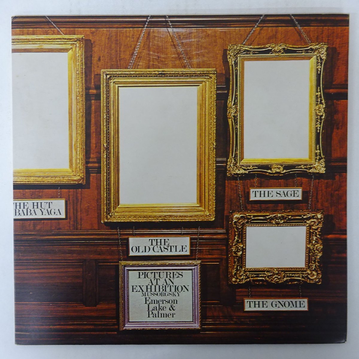 14060350;【ほぼ美盤/UK盤/マト両面1U/見開き】Emerson, Lake & Palmer / Pictures At An Exhibition拍卖