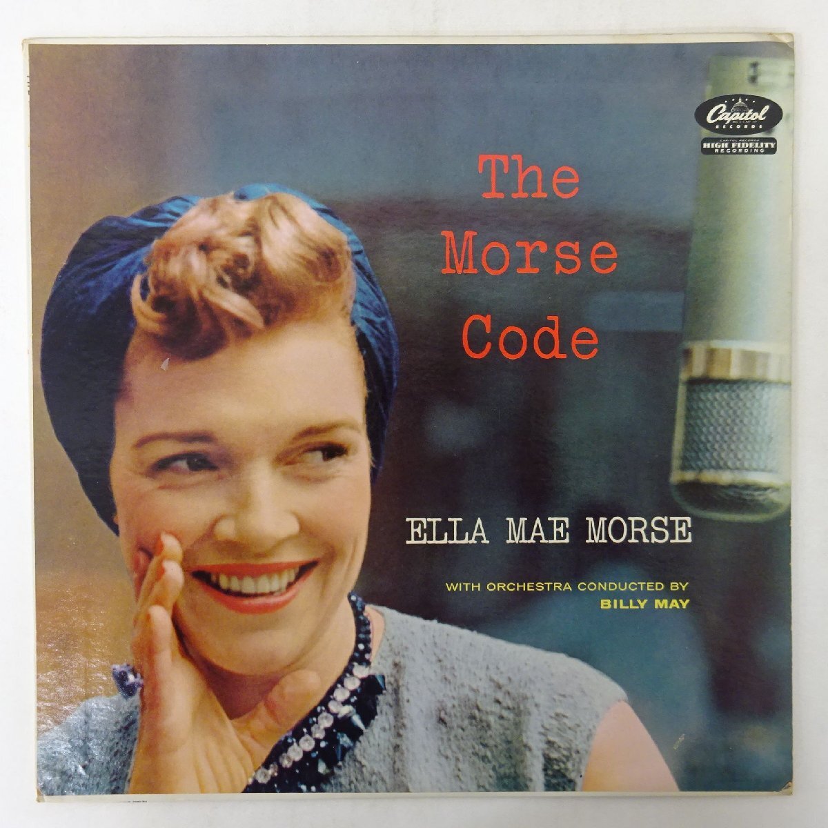 14060338;【ほぼ美盤/US盤/Capitol/ターコイズ/MONO】Ella Mae Morse / The Morse Code拍卖