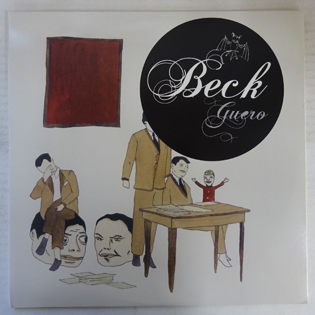 14060452;【ほぼ美盤/US盤/12inch×2/ハイプステッカー/見開き】Beck / Guero拍卖
