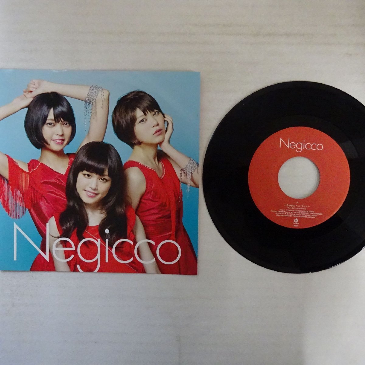 19005056;【国内盤/7inch】Negicco / ときめきのヘッドライナー / さよならMUSIC拍卖