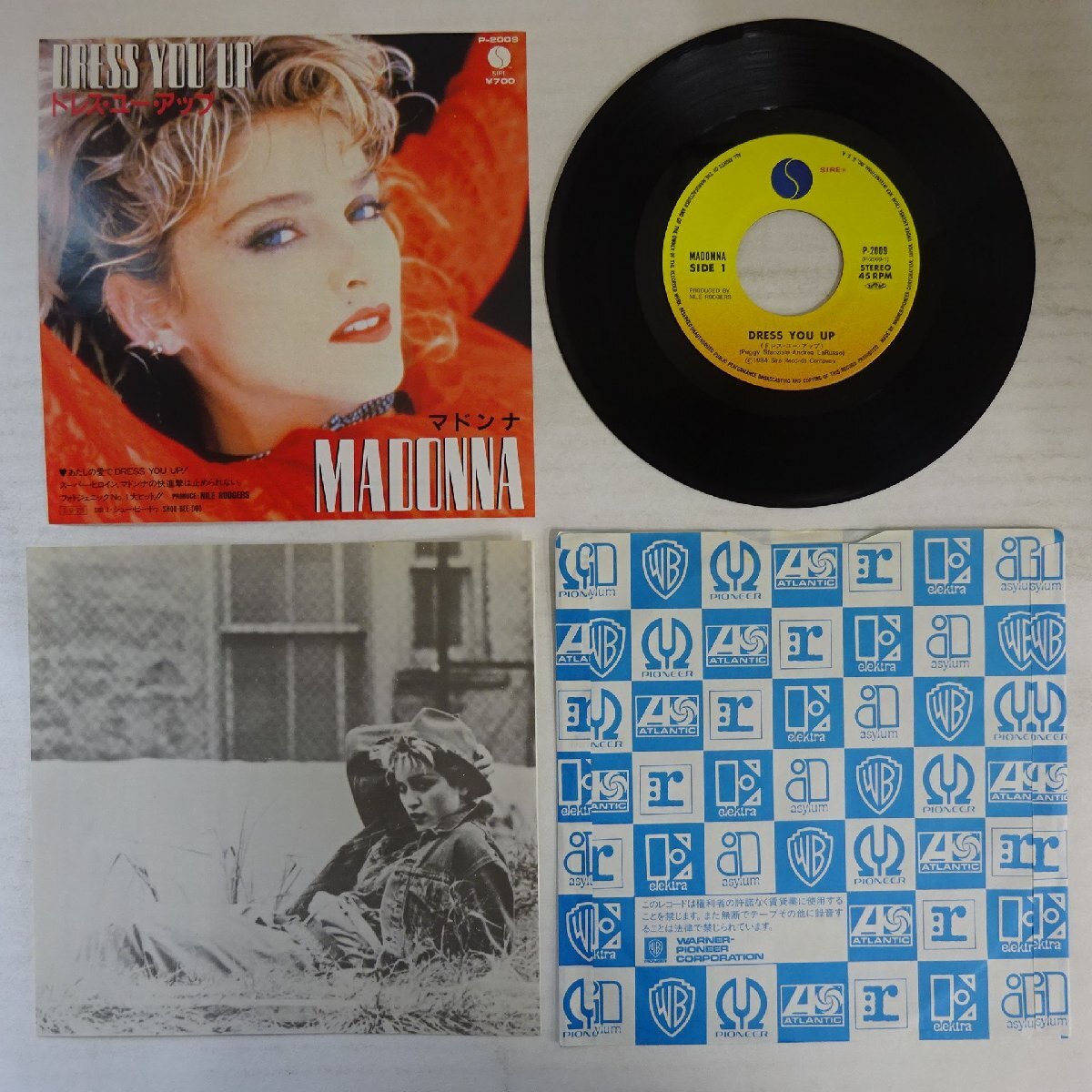 19005132;【美盤/国内盤/7inch】Madonna マドンナ / Dress You Up ドレス・ユー・アップ拍卖