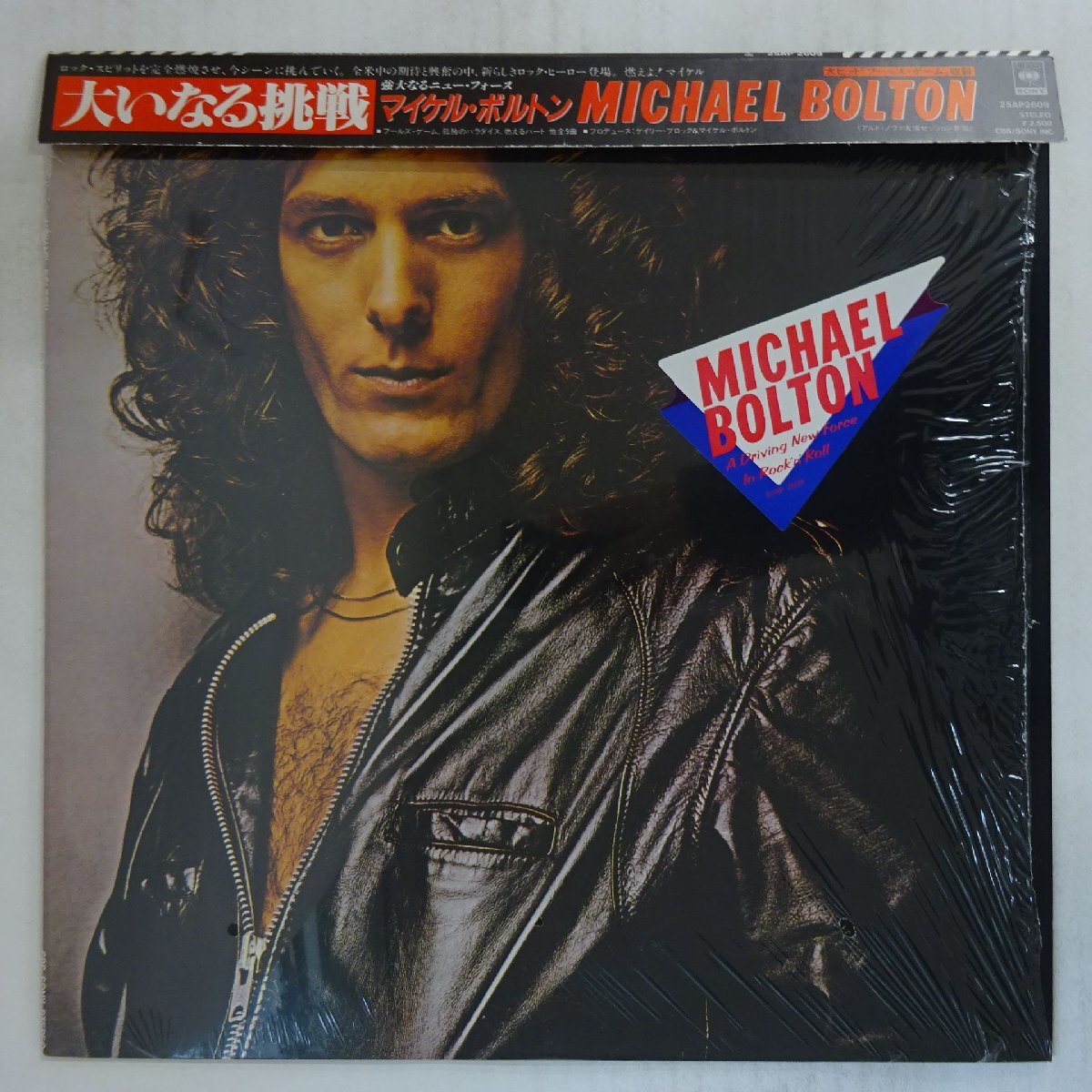 10084025;【美盤/帯付/ハイプステッカー/シュリンク】Michael Bolton / 大いなる挑戦拍卖