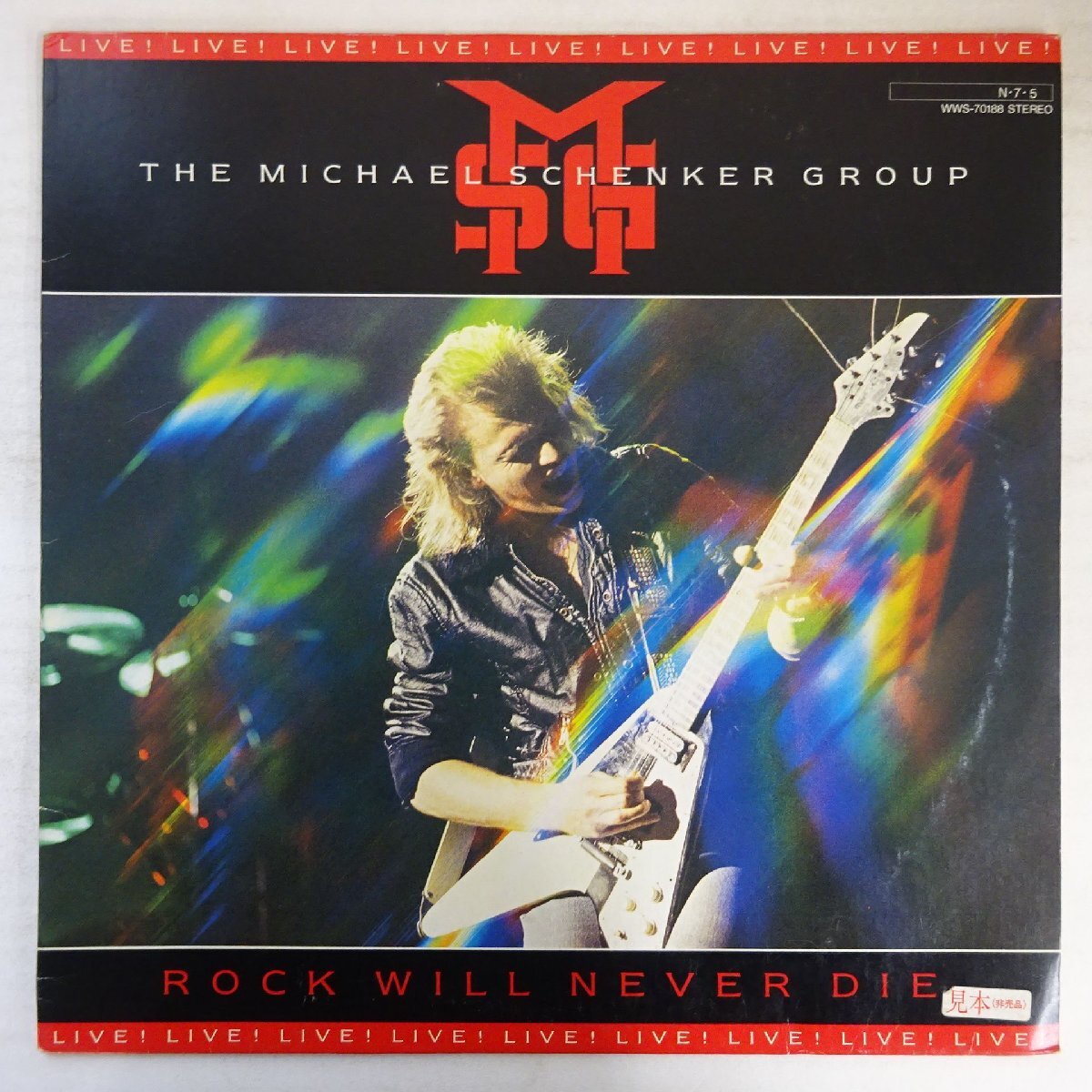 10084077;【国内盤/プロモ】The Michael Schenker Group / Rock Will Never Die拍卖