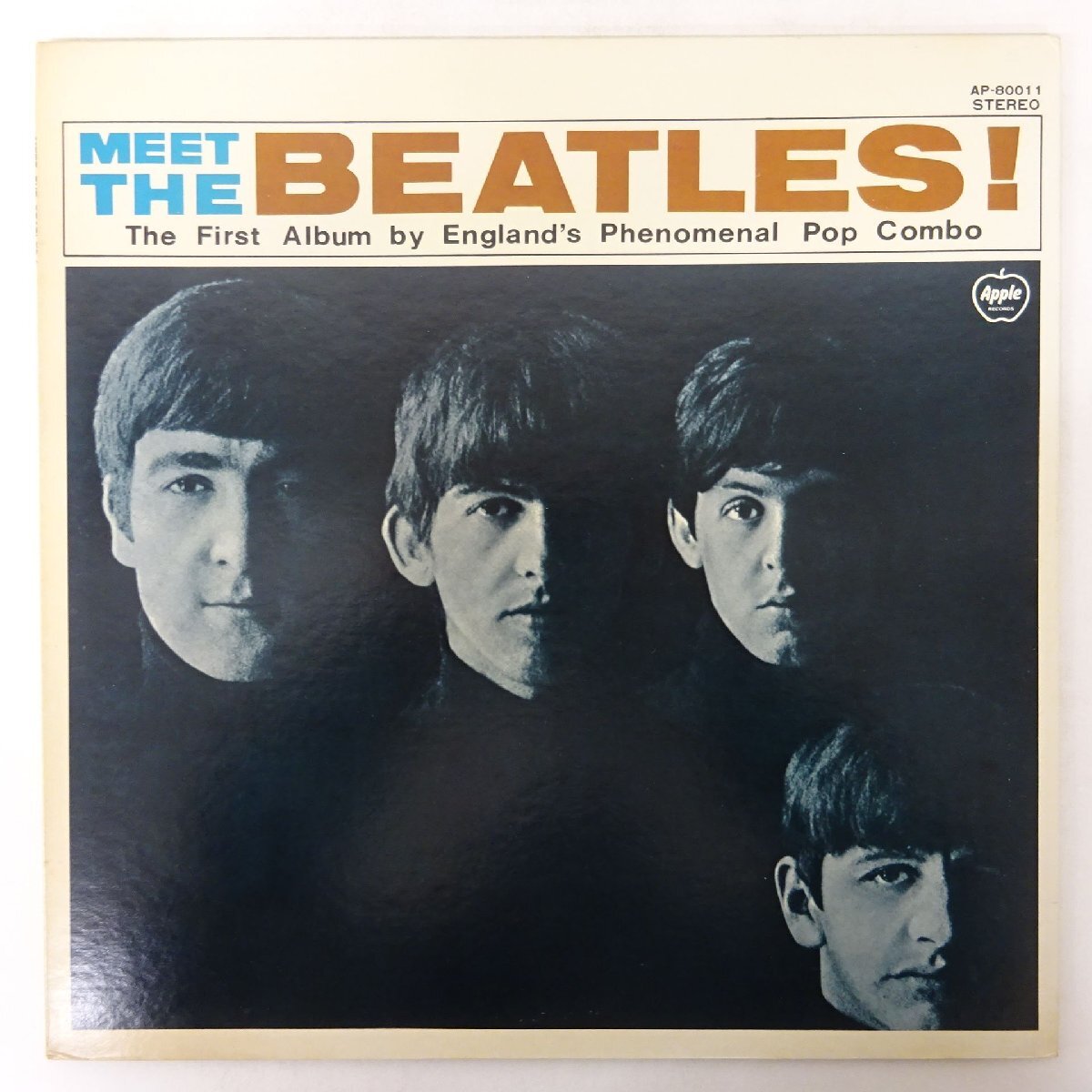 20002957;【国内盤/見開き】The Beatles / Meet The Beatles!拍卖