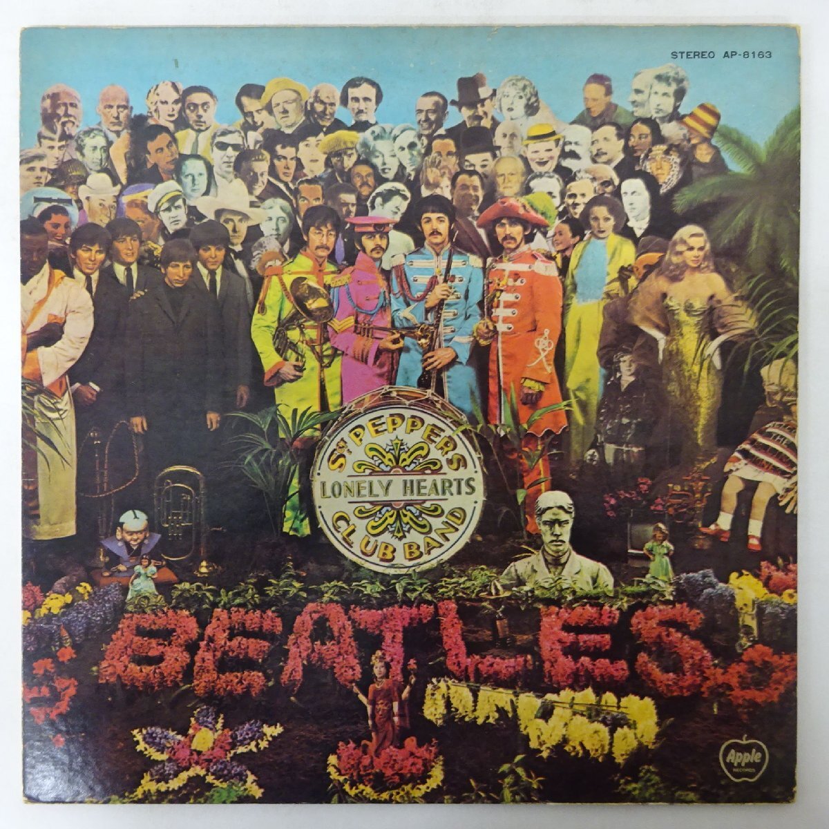 20002985;【国内盤/見開き】The Beatles ビートルズ / Sgt. Pepper's Lonely Hearts Club Band拍卖