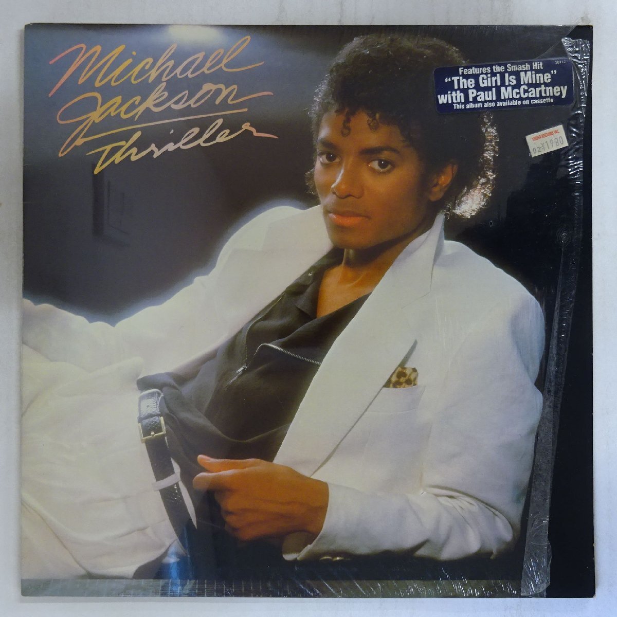 14060493;【美品/US盤/ハイプステッカー/Merchant Sheet付/見開き/シュリンク付】Michael Jackson / Thriller拍卖