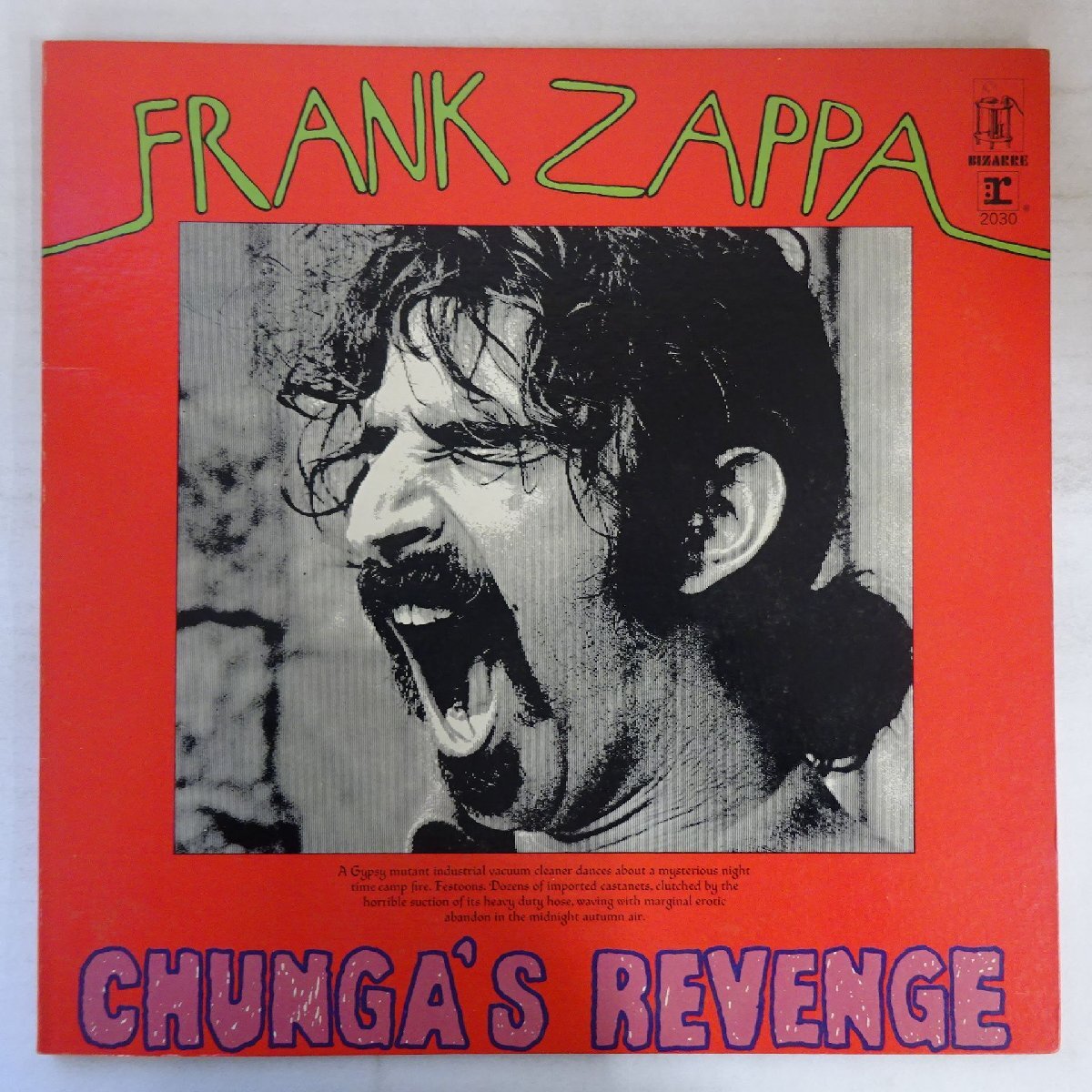 14060535;【ほぼ美盤/US盤/見開き】Frank Zappa / Chunga's Revenge拍卖