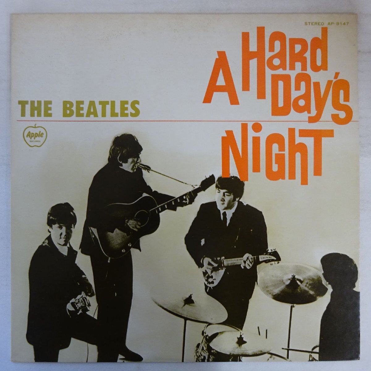 10084149;【国内盤】The Beatles / A Hard Day's Night ビートルズがやって来る ヤァ!ヤァ!ヤァ! OST拍卖
