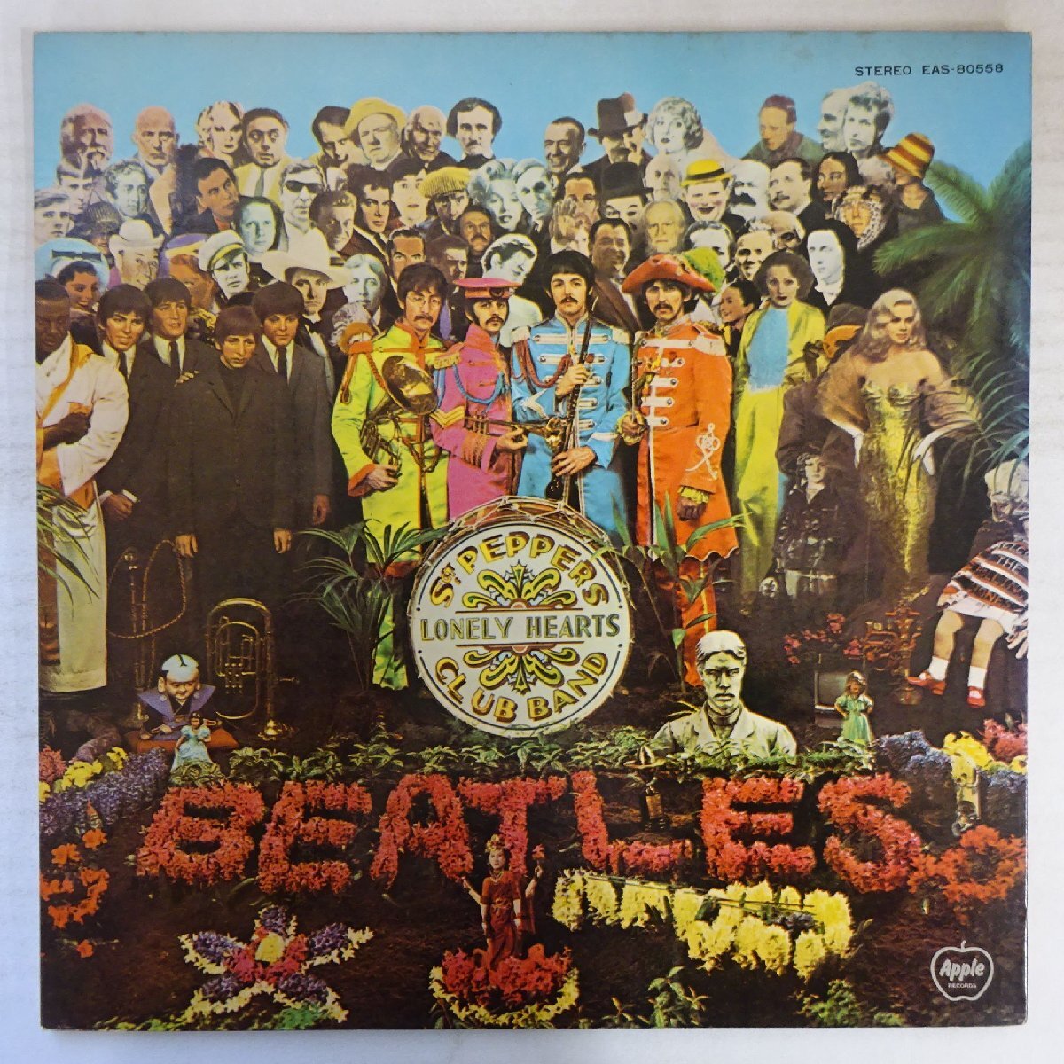 10084175;【美盤/国内盤/見開き】The Beatles / Sgt. Pepper's Lonely Hearts Club Band拍卖