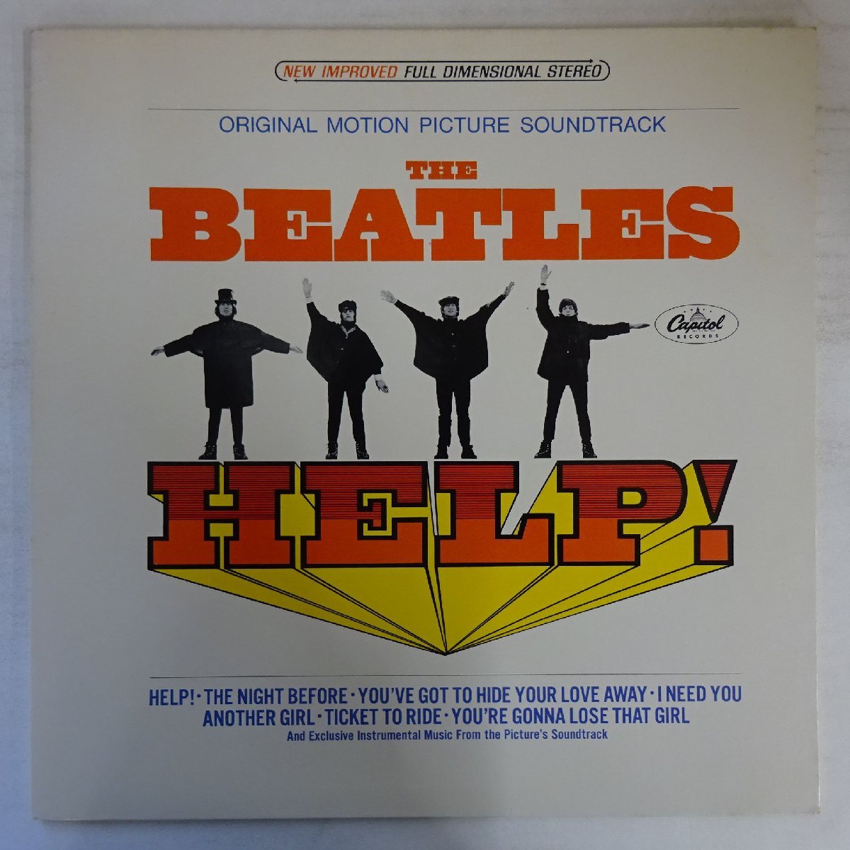 10084185;【US盤/見開き】The Beatles / Help! (Original Motion Picture Soundtrack)拍卖