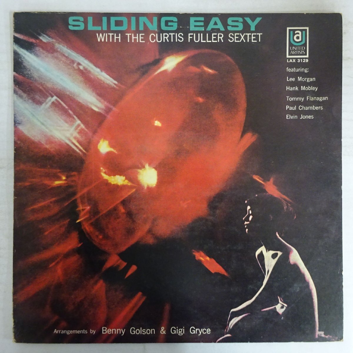 11247026;【ほぼ美盤/国内盤/United Artists】The Curtis Fuller Sextet / Sliding Easy拍卖