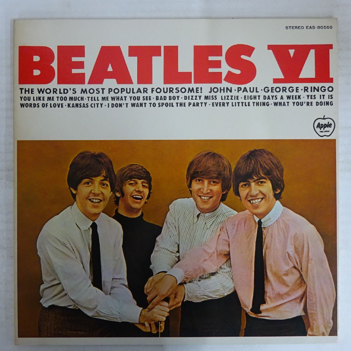11247063;【国内盤/見開き】ザ・ビートルズ The Beatles / ビートルズⅥ Beatles VI拍卖
