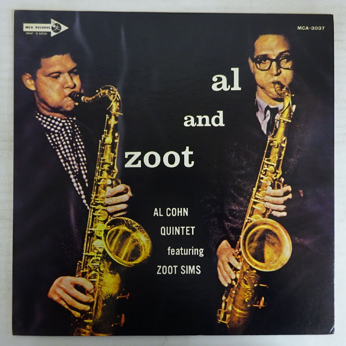 11247093;【ほぼ美盤/国内盤/MCA】Al Cohn Quintet featuring Zoot Sims / Al and Zoot拍卖