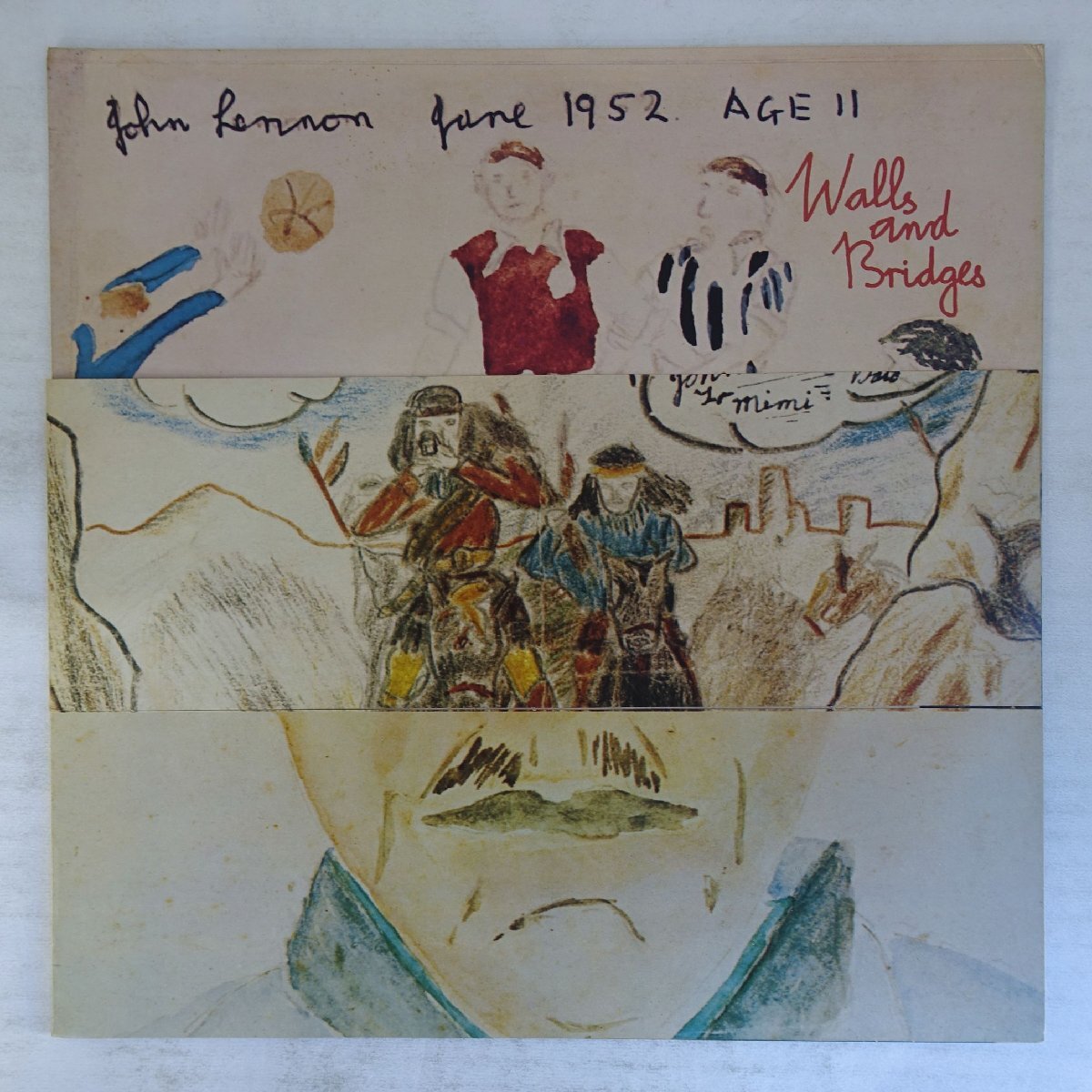 14060603;【美品/UK盤/特殊ジャケ】John Lennon / Walls And Bridges拍卖