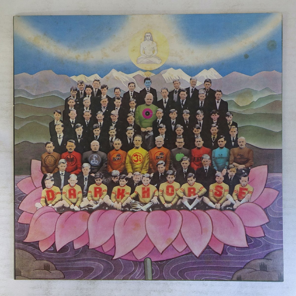 14060602;【美盤/UK盤/マト両面2U/見開き】George Harrison / Dark Horse拍卖