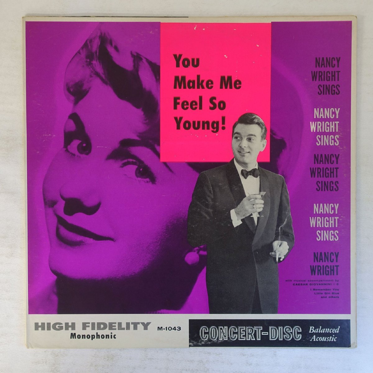 14060647;【美盤/US盤/CONCERT-DISC/深溝】Nancy Wright / You Make Me Feel So Young!拍卖