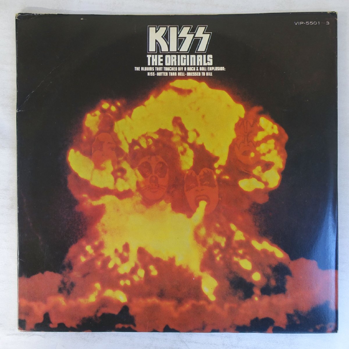 14060653;【美盤/国内盤/3LP/ステッカー,ブックレット付/特殊見開きジャケ】Kiss / The Originals 地獄の全貌拍卖