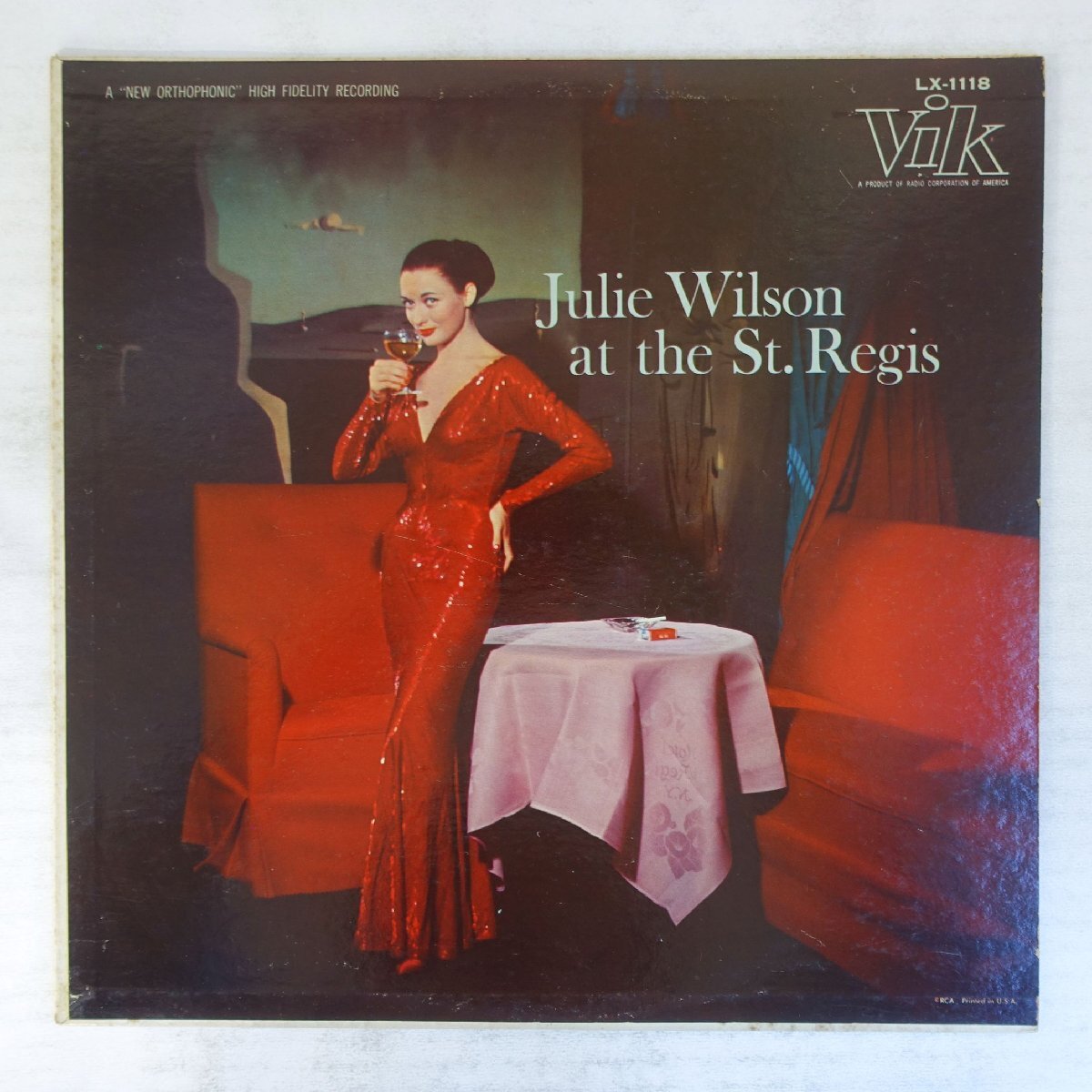 14060645;【US盤/vik/虹ラベル/MONO/深溝】Julie Wilson / Julie Wilson At The St. Regis拍卖