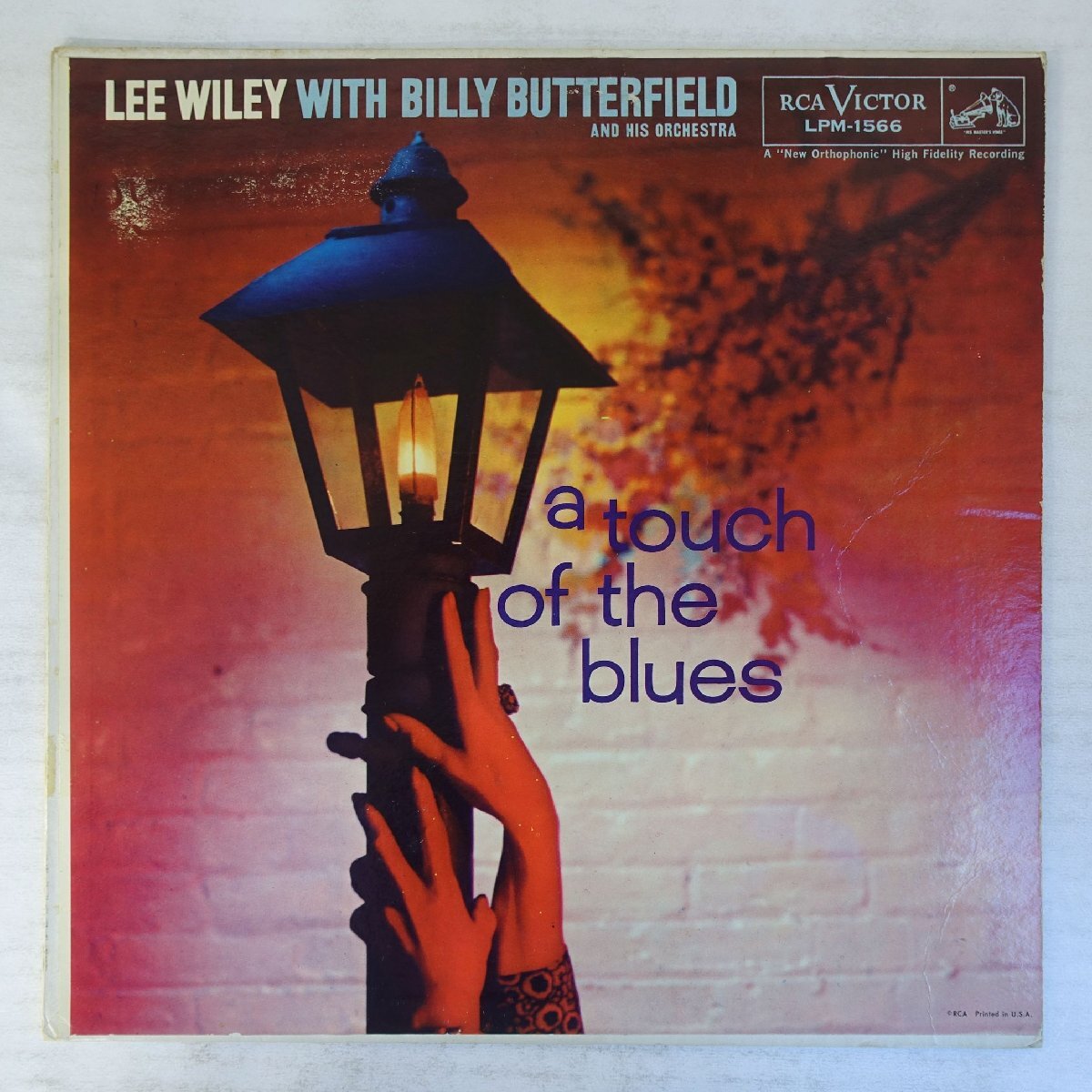 14060638;【US盤/RCA Victor/MONO/深溝マト両面3S】Lee Wiley With Billy Butterfield And His Orchestra / A Touch Of The Blues拍卖