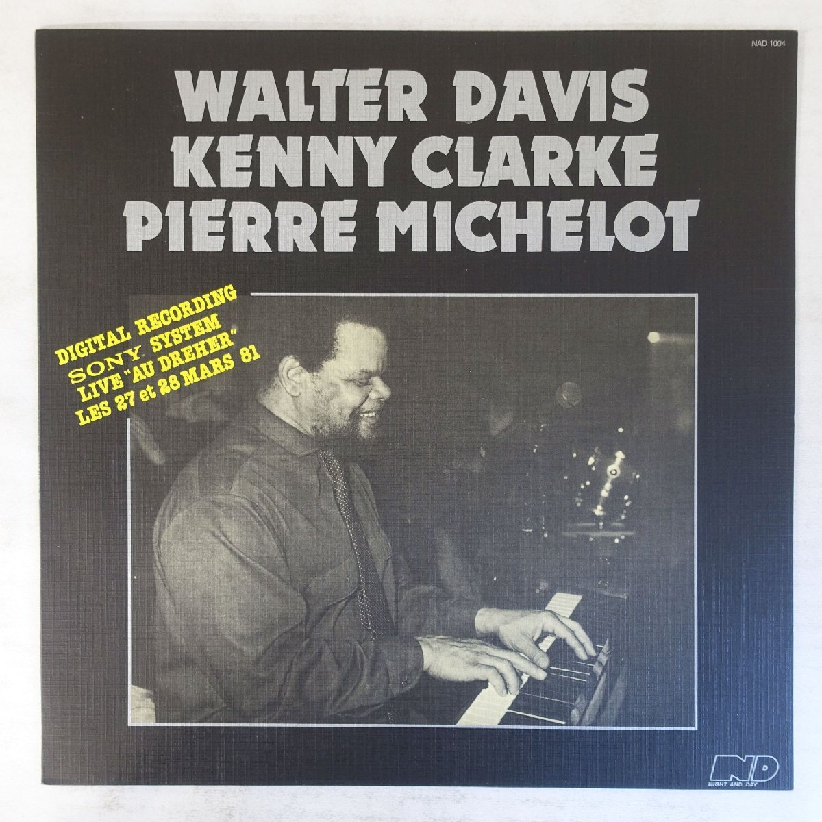 14060659;【美品/France盤/Night And Day/澤野工房】Walter Davis, Kenny Clarke, Pierre Michelot / Live Au Dreher拍卖