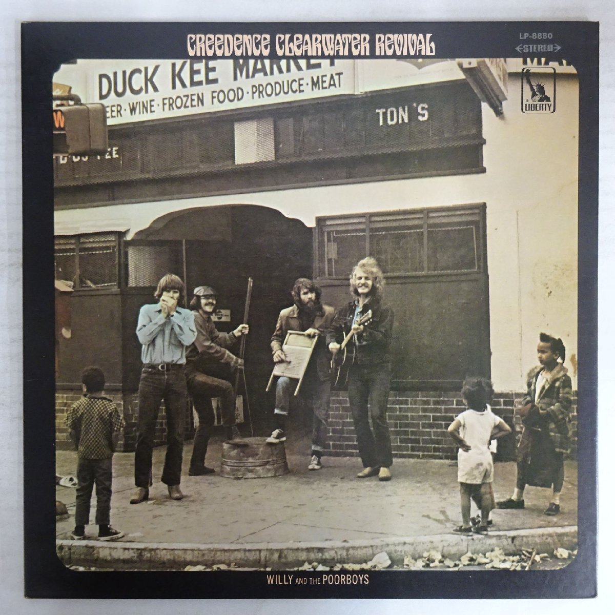 11247343;【美盤/国内盤/見開き】Creedence Clearwater Revival クリーデンス・クリアウォーター・リバイバル / Willy And The Poor Boys拍卖