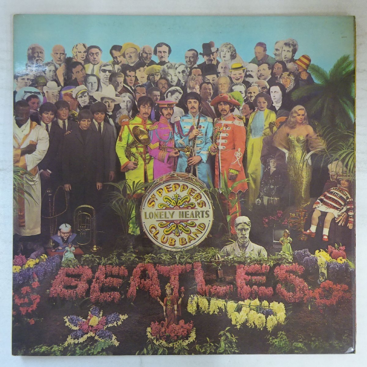 14060794;【UK盤/Yellow Parlophone/マザーA面6/スタンパーTAM,ALP/マト両面1/MONO/Flipback/コーティング】The Beatles / Sgt. ...拍卖