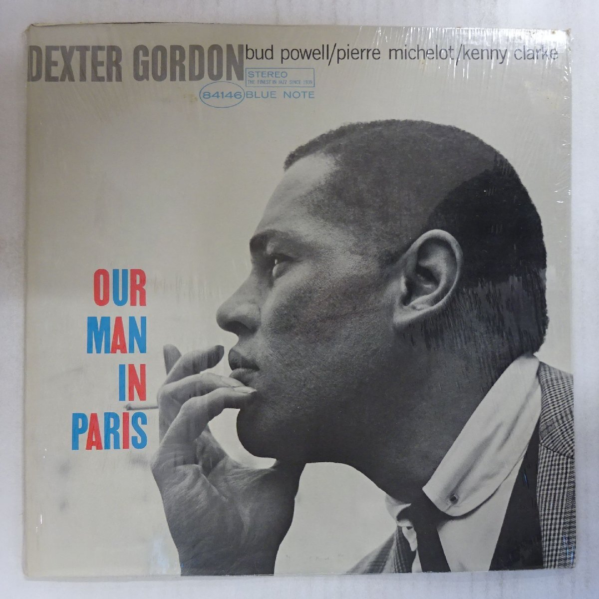 14061346;【ほぼ美盤/US盤/BLUE NOTE/VAN GELDER刻印/シュリンク付】Dexter Gordon / Our Man In Paris拍卖