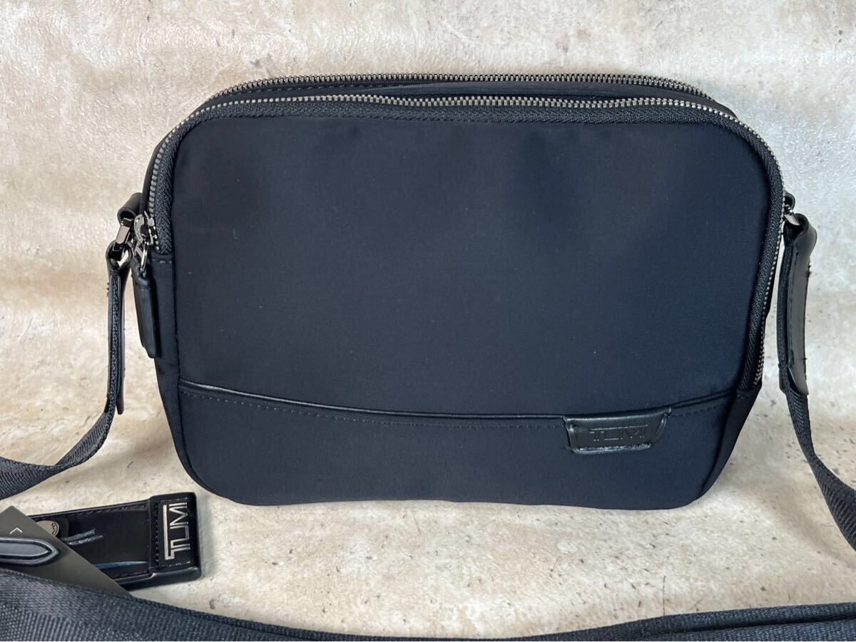 TUMI トゥミ ショルダーバッグ 斜め掛け ブラック 未使用拍卖