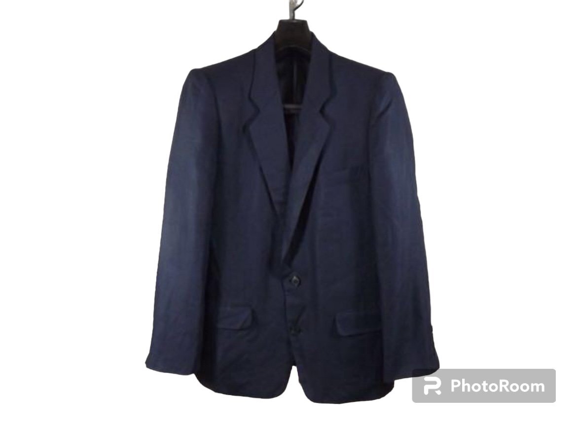 Christian Dior (クリスチャンディオール)プレタポルテ ヴィンテージ 麻100% テーラードジャケット サイズ メンズMくらい拍卖