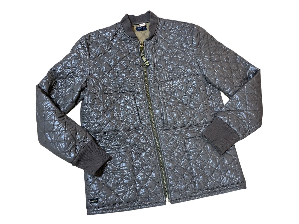 美品 Paul Smith jeans(ポールスミスジーンズ) メンズ キルティング ブルゾン ジャケット 中綿ダウン ジャケット サイズM拍卖