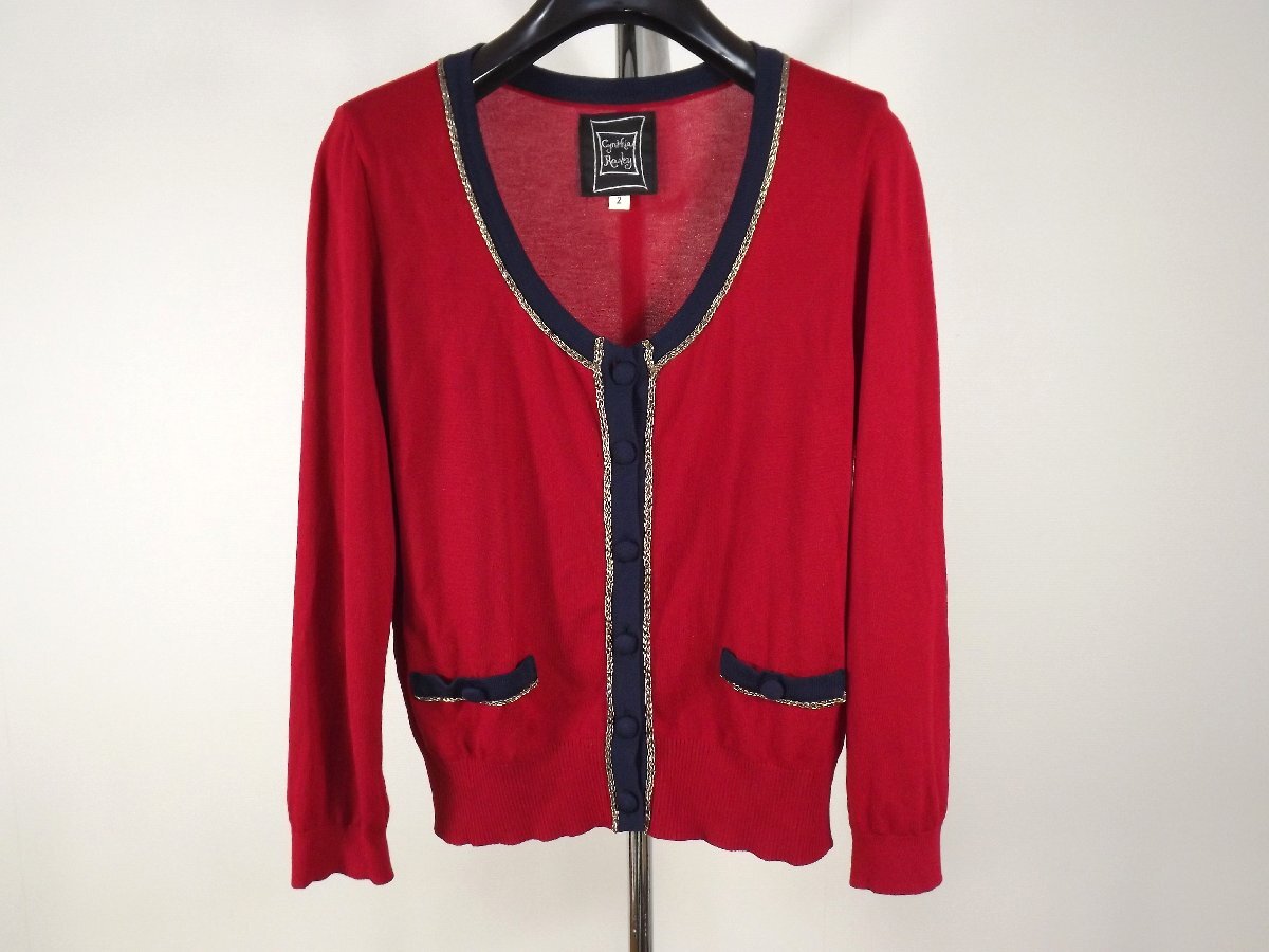 Cynthia Rowley(シンシア・ローリー) 日本製 カーディガン サイズ2 送料無料拍卖