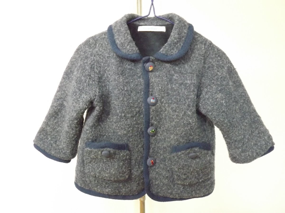 familiar (ファミリア) 日本製 ジャケット サイズ80 ユニセックス拍卖