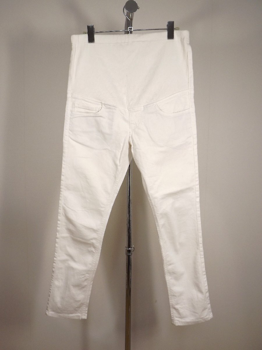 無印良品 MUJI(むじるしりょうひん)マタニティー ストレッチ パンツ レディースM拍卖