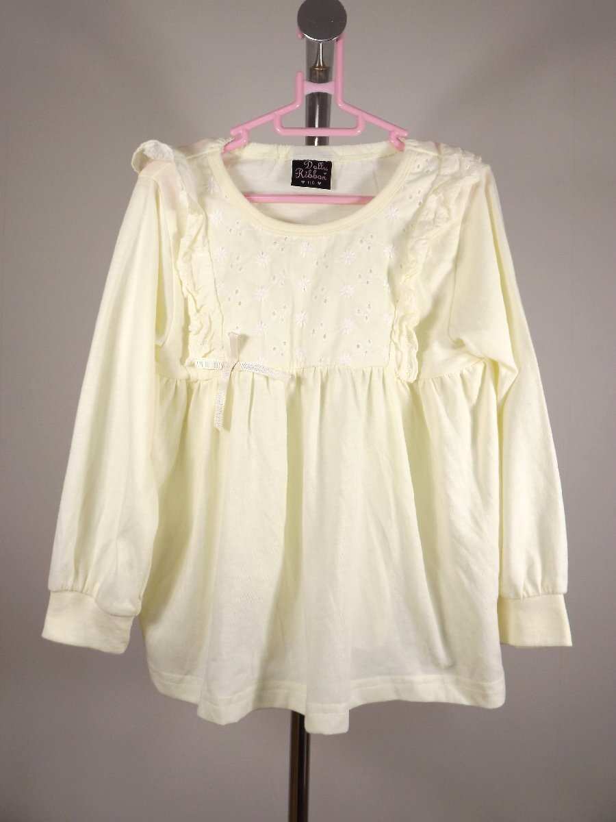 Dolly Ribbon(ドーリー リボン)ワンピース 110 子供服 送料無料拍卖
