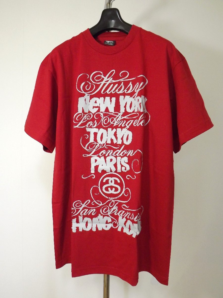 L 新品 STUSSY (ステューシー)× エリック・エルムス(アドーン) Supreme (シュプリーム) ヘッドデザイナー 2006年 Tシャツ 送料無料拍卖