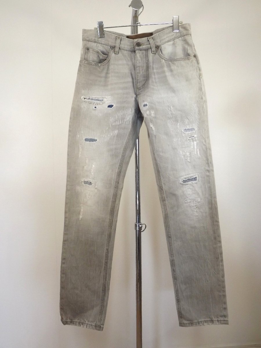DOLCE & GABBANA(ドルチェアンドガッバーナ) ・イタリア製 16 クラシック ヴィンテージ デニム パンツ レザータグ メンズ サイズ44拍卖