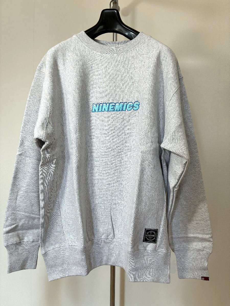 新品 NINE MICROPHONES (ナインマイクロフォンズ) スウェット アイス メンズL 定価14300円拍卖