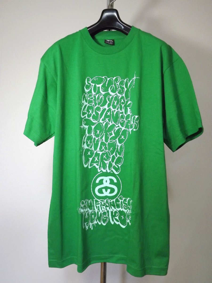 新品 Lサイズ STUSSY (ステューシー) × Kevin Lyons (ケヴィン・ライオンズ)ワールドトライブ Tシャツ 2006 デッドストック 送料無料拍卖