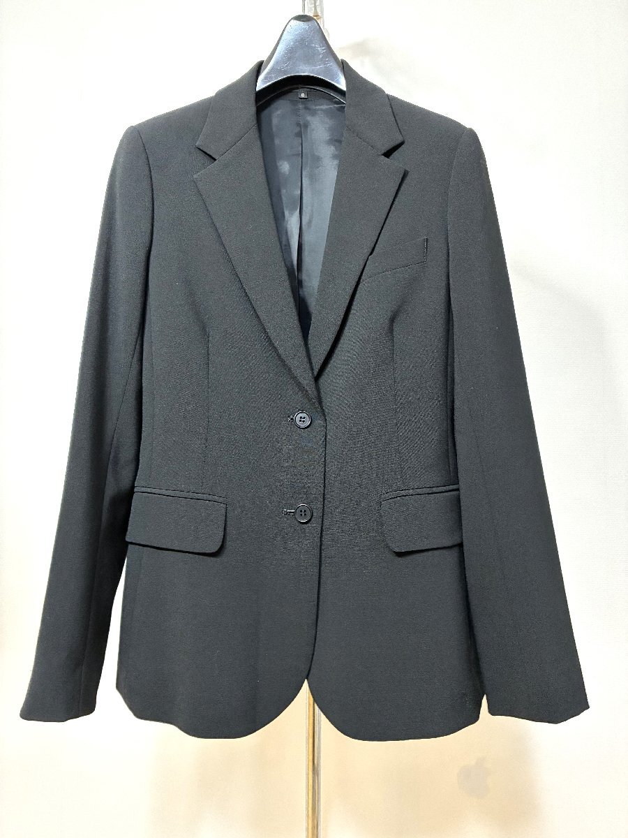 美品 Theory(セオリー)ストレッチ入り 日本製 テーラードジャケット レディース0拍卖