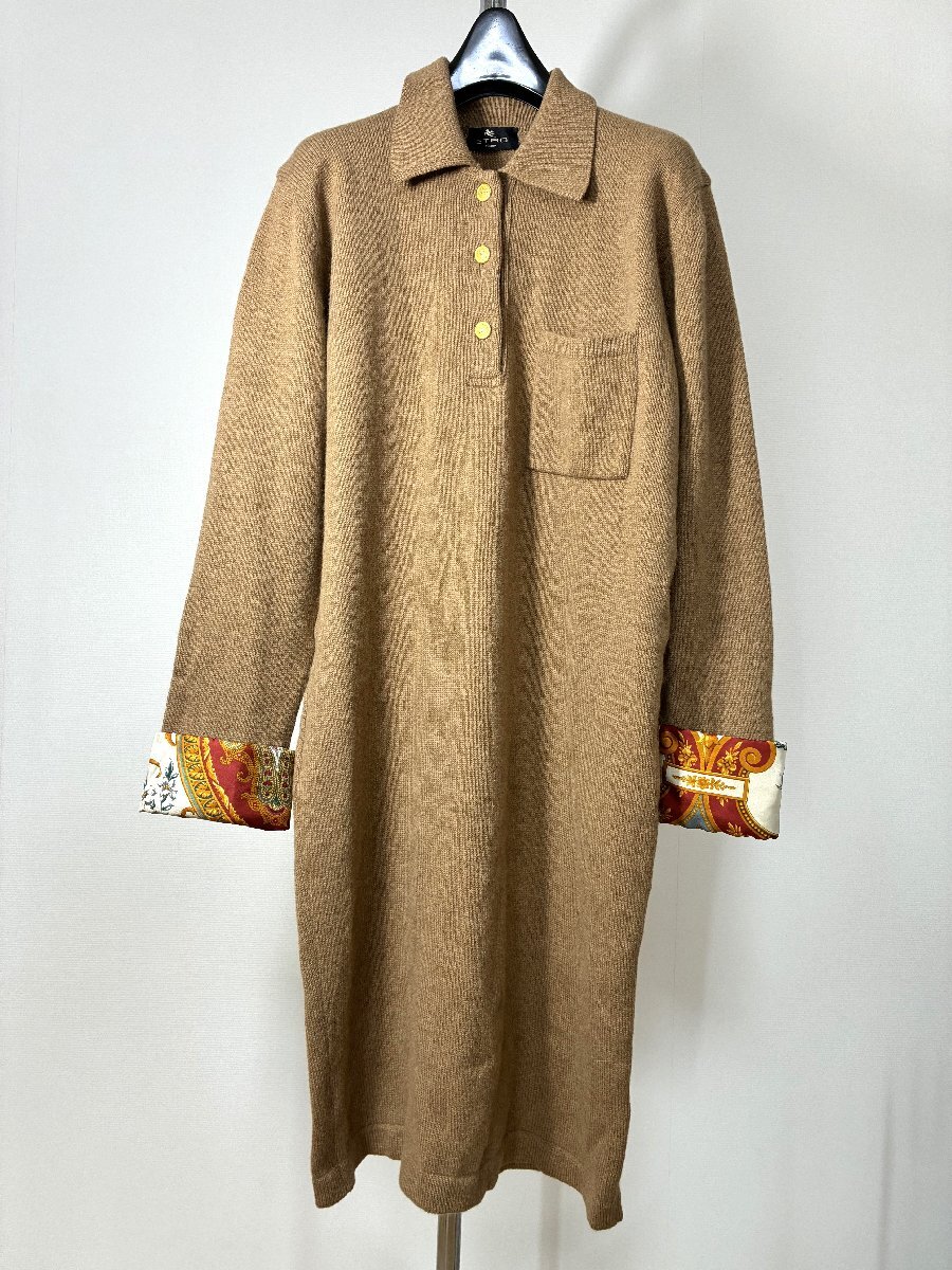 ETRO (エトロ) イタリア製 ロング ニット ワンピース サイズ42(M 11号)拍卖