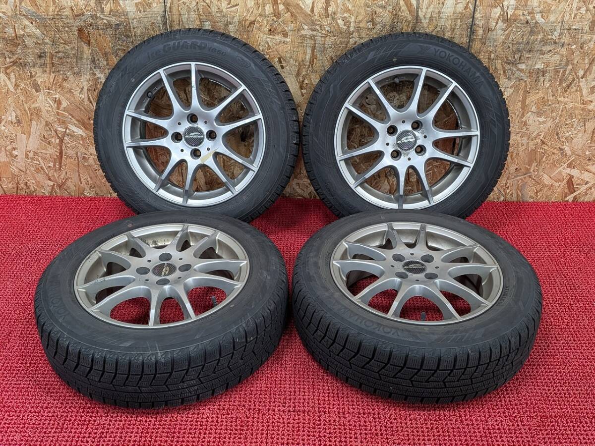 A-TECH SCHNEIDER シュナイダー 15x5.5J OFF45 PCD100 4H 2023年 YOKOHAMA ヨコハマ iceGUARD iG60 175/65R15 売切!!拍卖