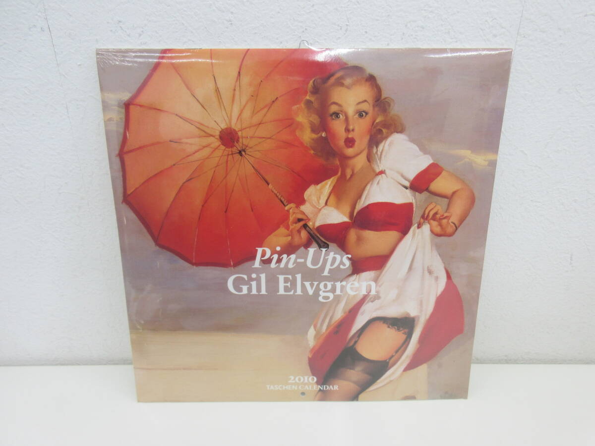 未開封 Gil Elvgren ギル・エルブグレン Pin-Ups ピンナップガール 2010年 カレンダー TASCHEN社拍卖