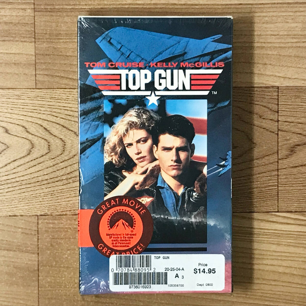 【海外版/未開封】TOP GUN トップガン VHSテープ ビデオテープ トム・クルーズ拍卖
