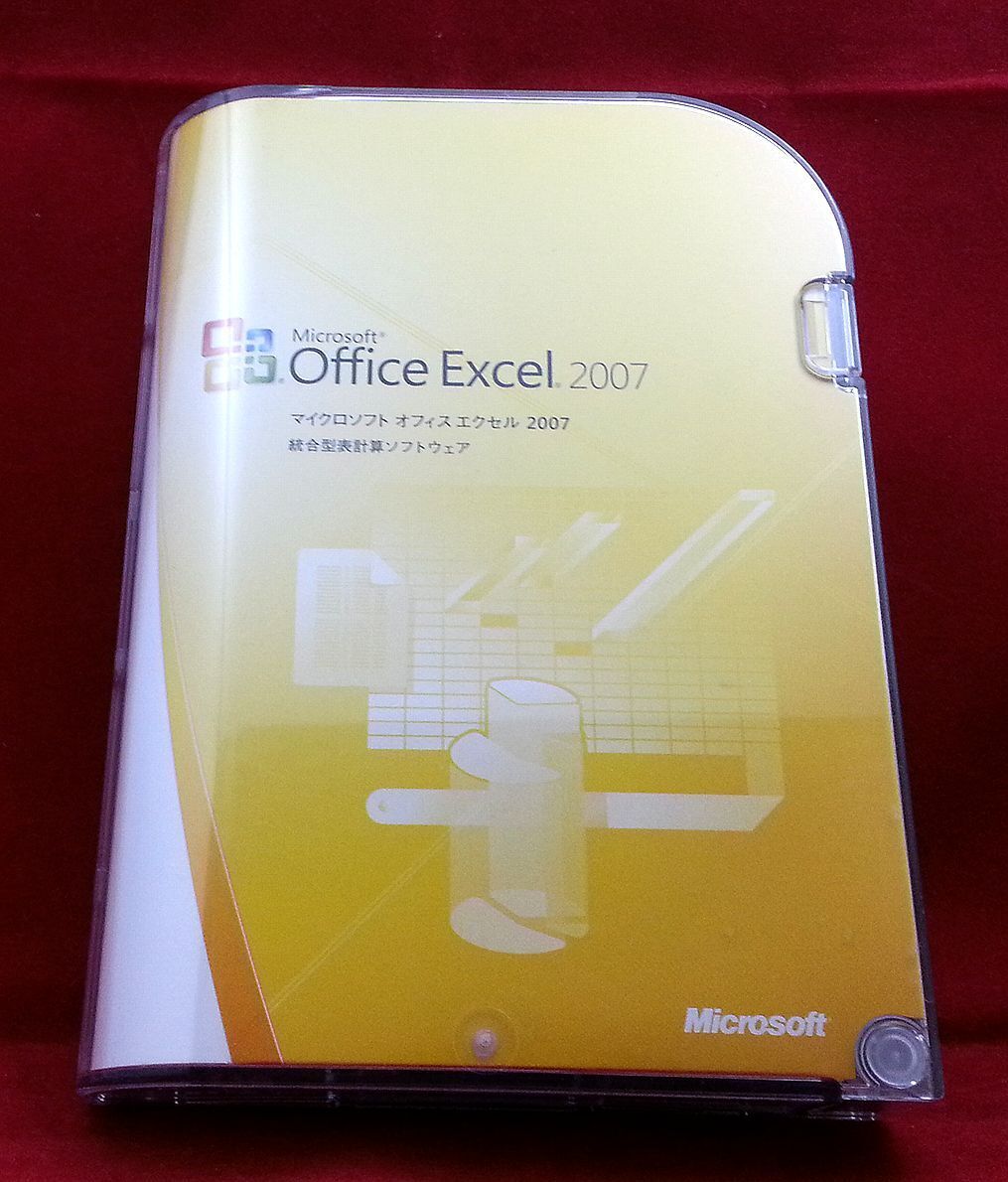 ●2台認証●Microsoft Office Excel 2007(エクセル2007)●正規/製品版●拍卖