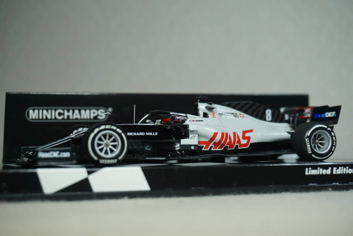 1/43 グロージャン オーストリア MINICHAMPS HAAS VF-20 Ferrari #8 Grosjean 2020 austrian GP F1 ハース フェラーリ VF20拍卖