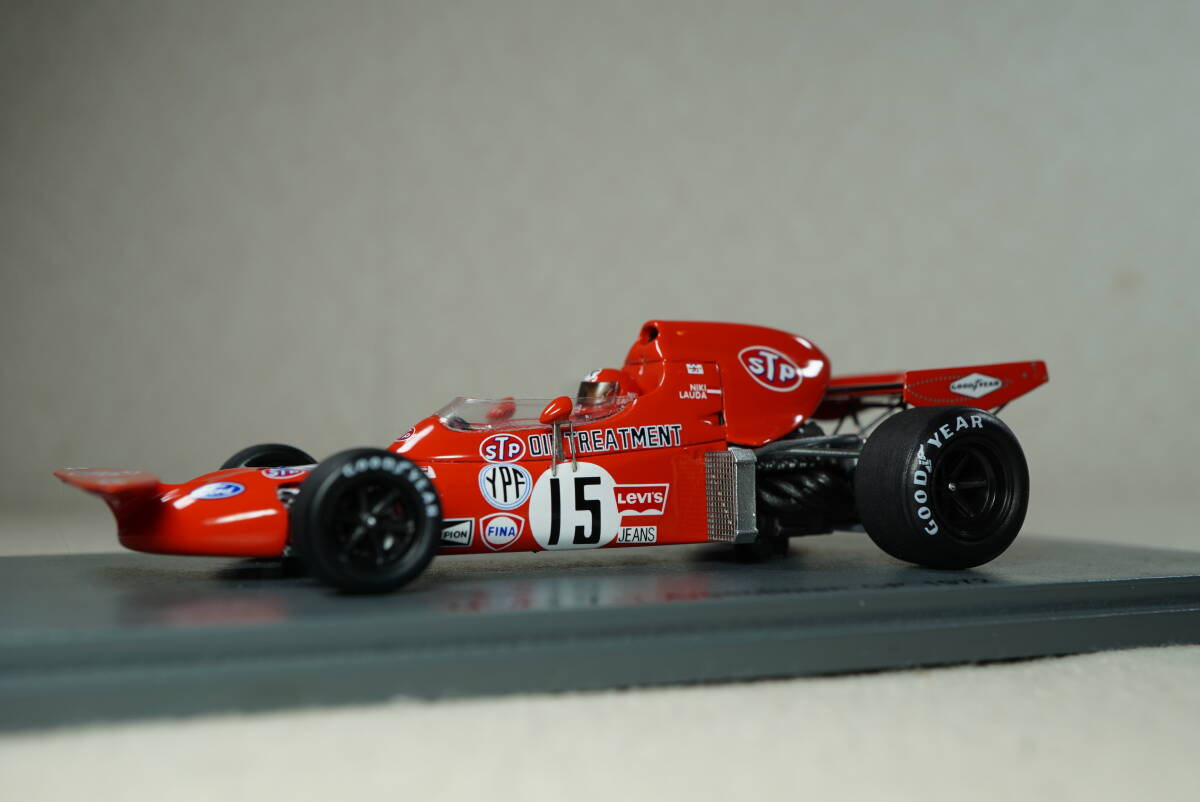 1/43 ティートレイ ラウダ アルゼンチン spark March 721 Ford #15 Lauda 1972 Argentinian GP マーチ フォード DFV cosworth コスワース拍卖